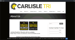 Desktop Screenshot of carlisle-tri.co.uk